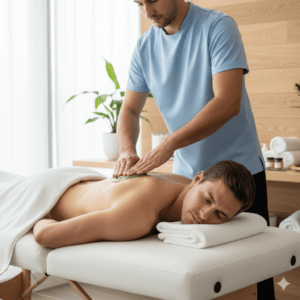 Waxing  for men Back