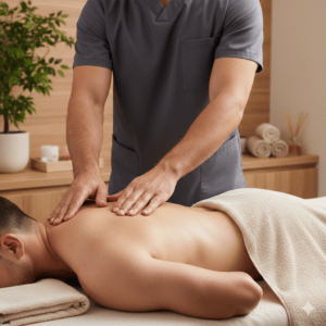 Partial [back, shouder head] (30 min)