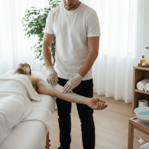Waxing  for men Arms